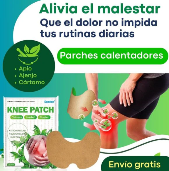 Pack Osteoartritis 80 x 1 la mejor promoción de chile .. 60 parches de rodilla + 20 kinokis de regalo