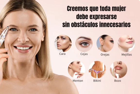 D-Facial™ Depiladora Facial Profesional